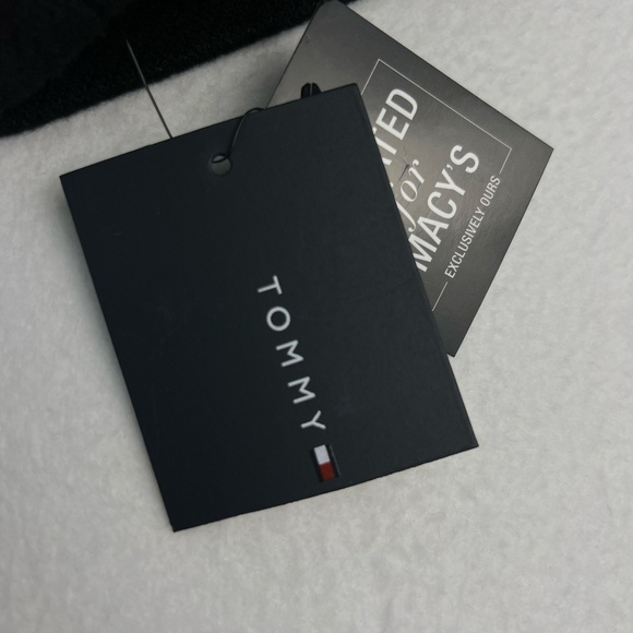 Tommy Hilfiger Hooded Toggle Walker Coat Wool Blend Black SMALL Classic Academia - Picture 6 of 14